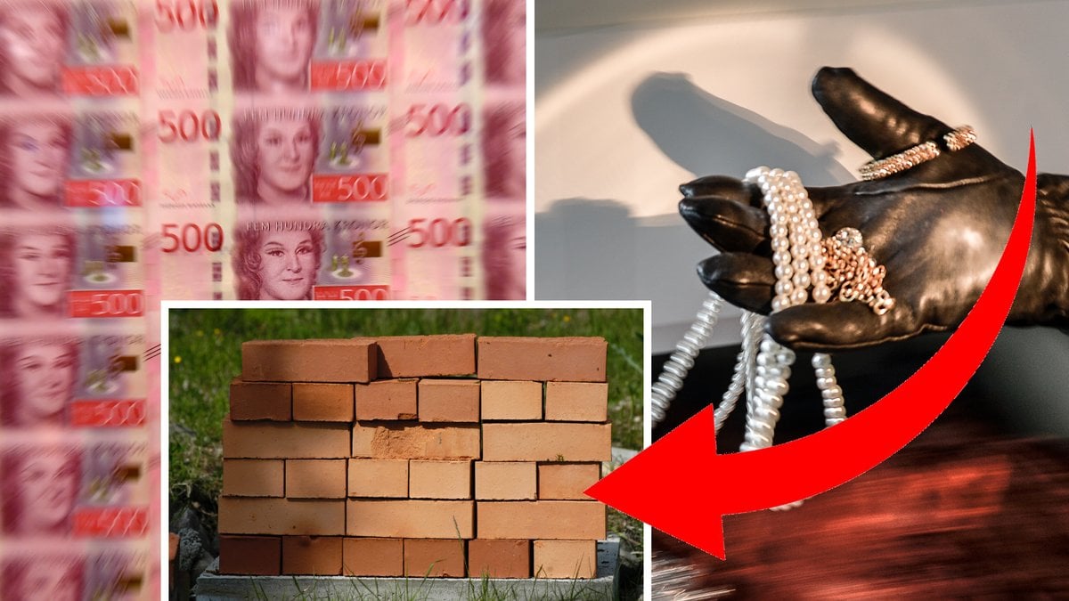 Sedlar, tegelstenar och en tjuv