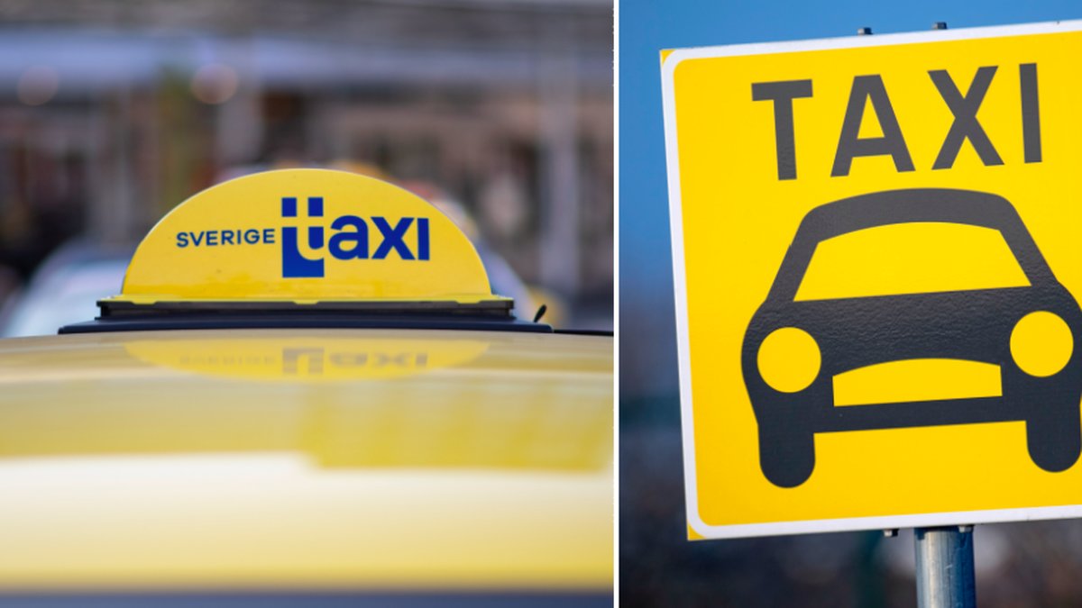 En 23-åriga man stal en taxi efter att han varit på krogen med sina vänner.