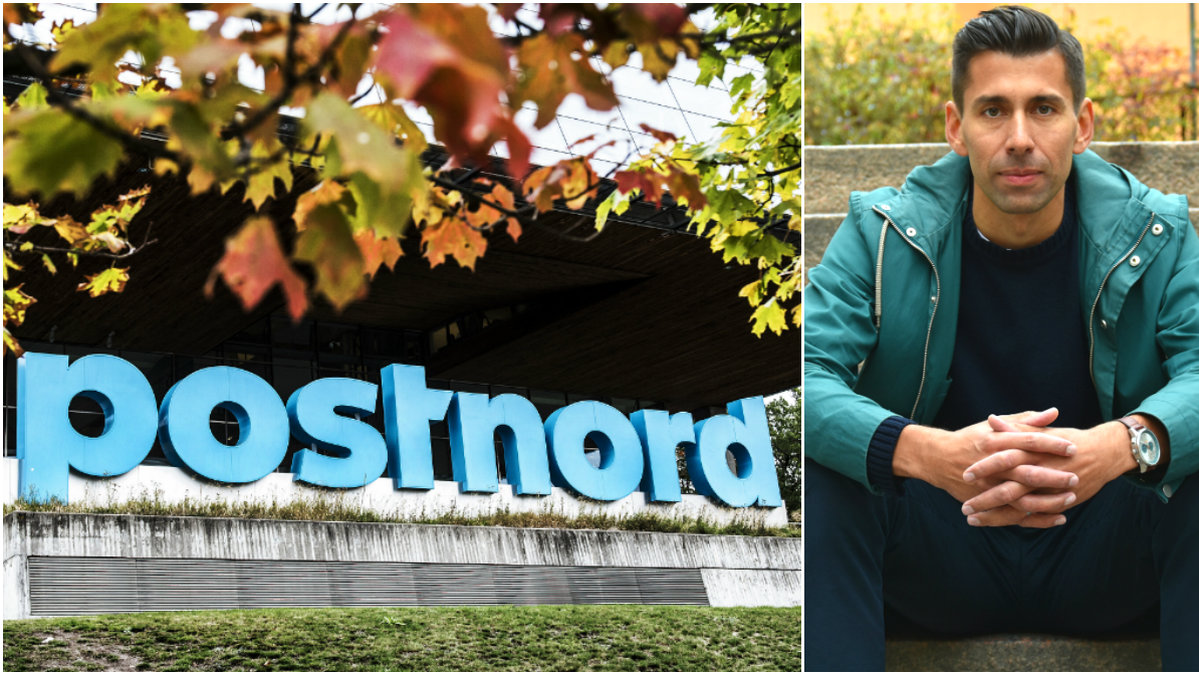 Postnords kontorsskylt