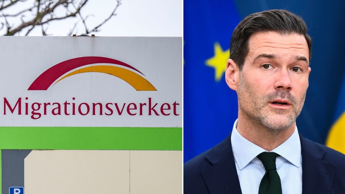 Migrationsminister Johan Forssell.