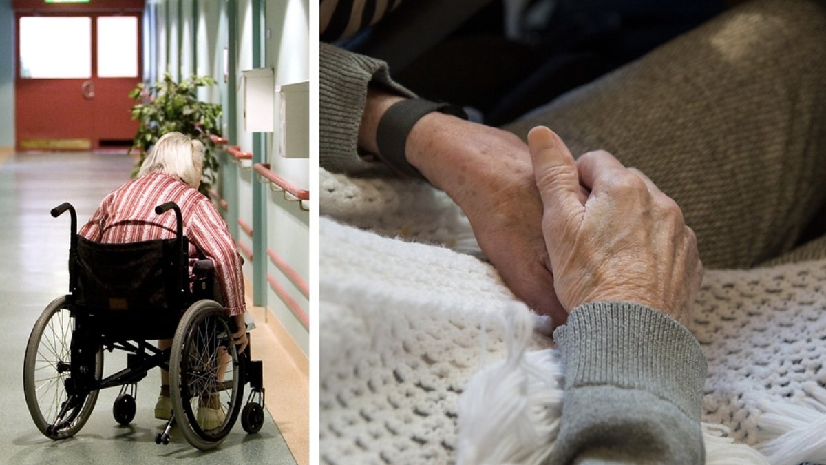 Kvinnan lämnades ensam på en bänk i Strömstad en vinterdag. Arkivbild.