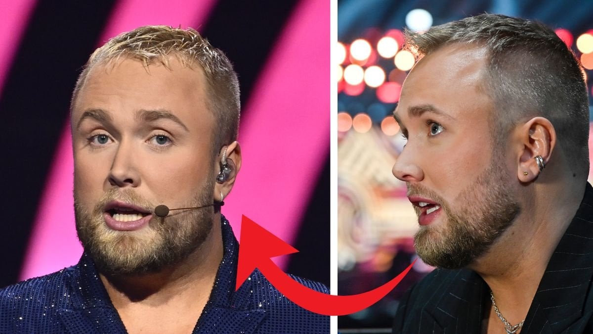 Edvin törnblom vänster. Edvin Törnblom närbild höger. 