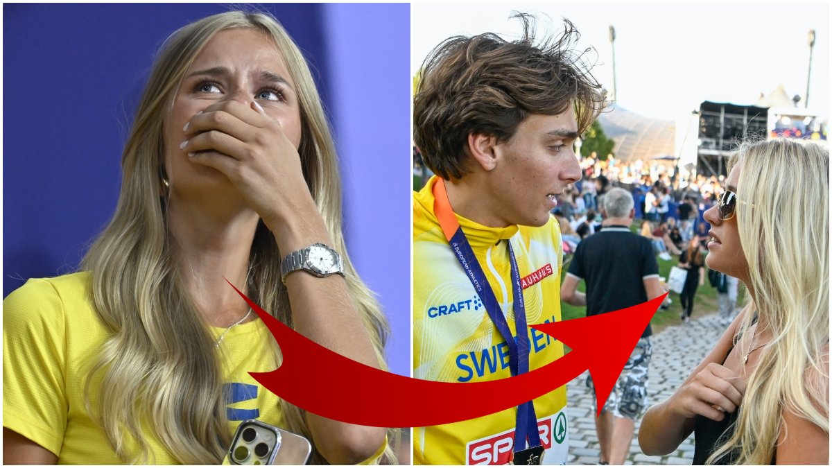 Armand Duplantis och Desiré Inglander