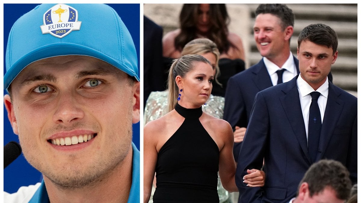 Ludvig Åberg är tillsammans med tennisspelaren Olivia Peet.