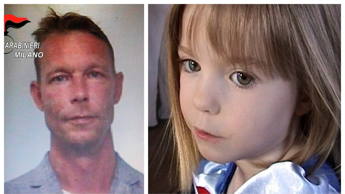 Christian Brückner, 45, har pekats ut som misstänkt i fallet med försvunna Madeleine McCann.