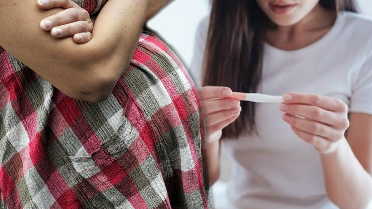 Lauren har aldrig haft sex men är gravid med sitt första barn