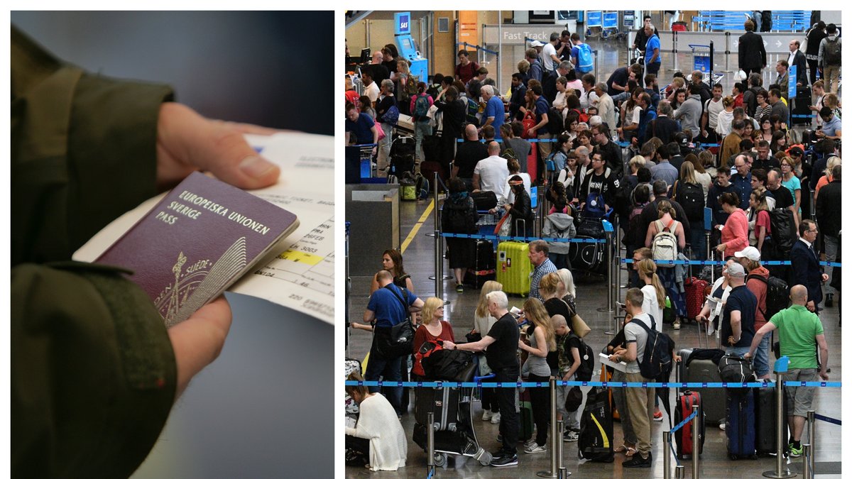 Kan man få gå före i kön på Arlanda?