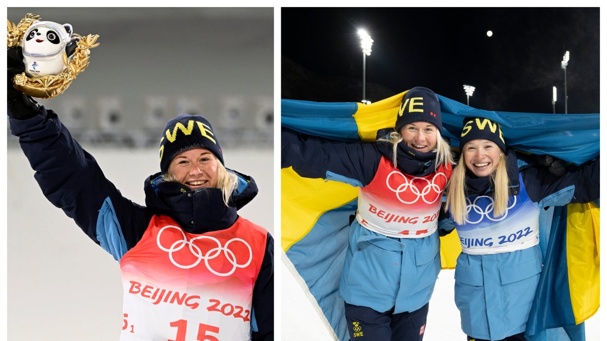 Maja Dahlqvist slet hårt för OS-silvret i längdsprinten.