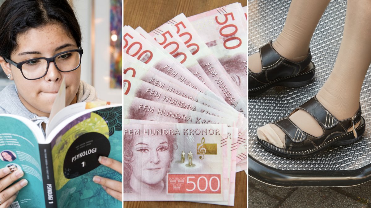 Så mycket höjs bidragen 2023. 