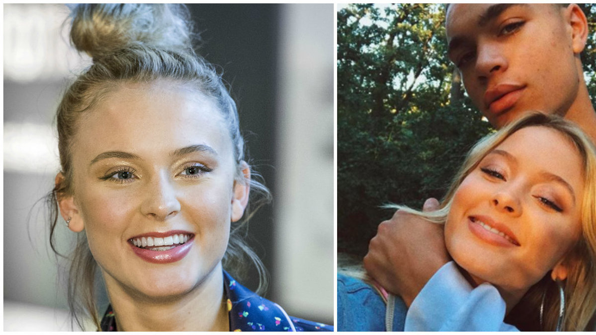 Zara Larsson och pojkvännen Brian Whittaker