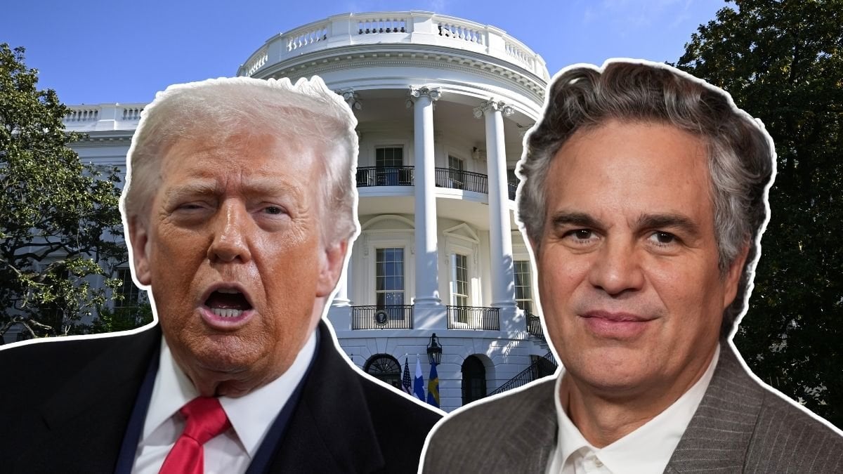Mrk Ruffalo och Donald Trump
