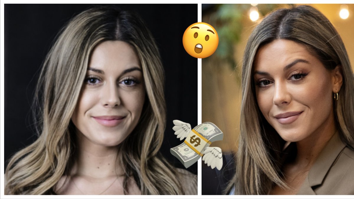 Miljonregn över Bianca Ingrosso.