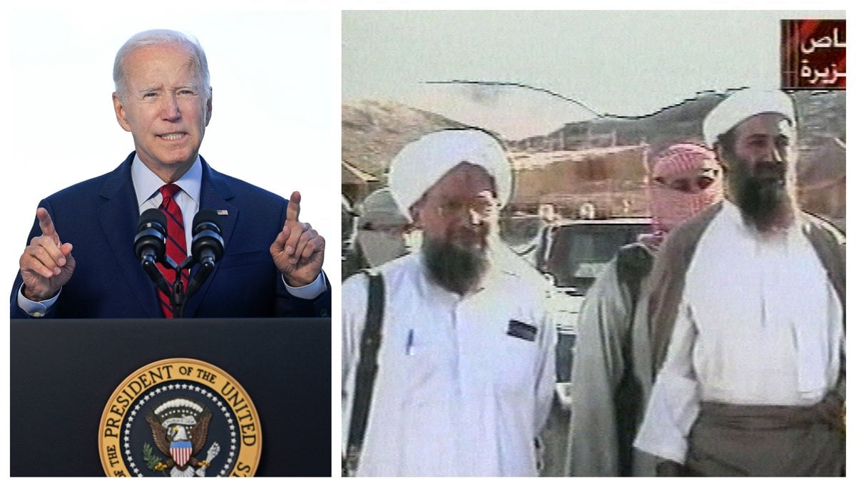 Ayman al-Zawahiri har dödats under en drönarräd.