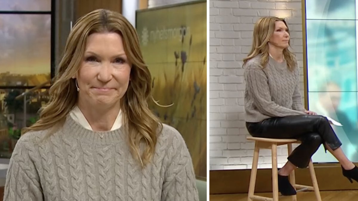 Jenny Alversjö är en av programledarna i Nyhetsmorgon på TV4. 