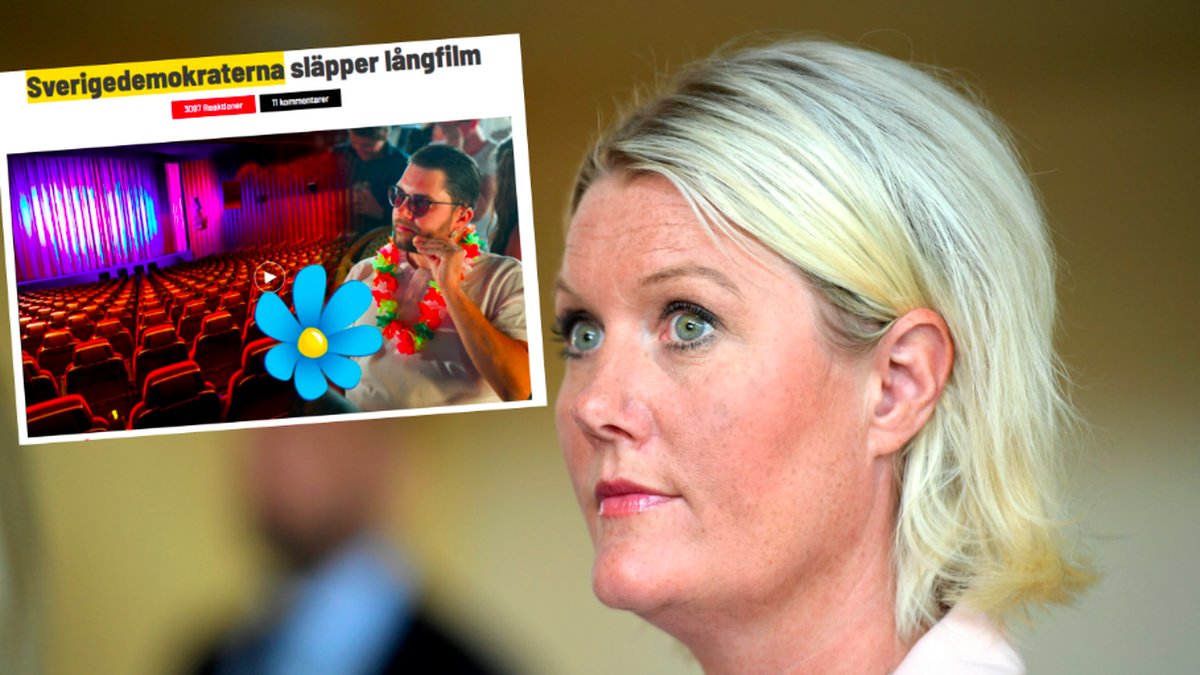 Socialdemokraternas partisekreterare Lena Rådström Baastad. 