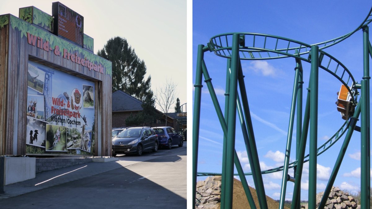 En kvinna dog efter en olycka på nöjesfältet Klotti i Tyskland.