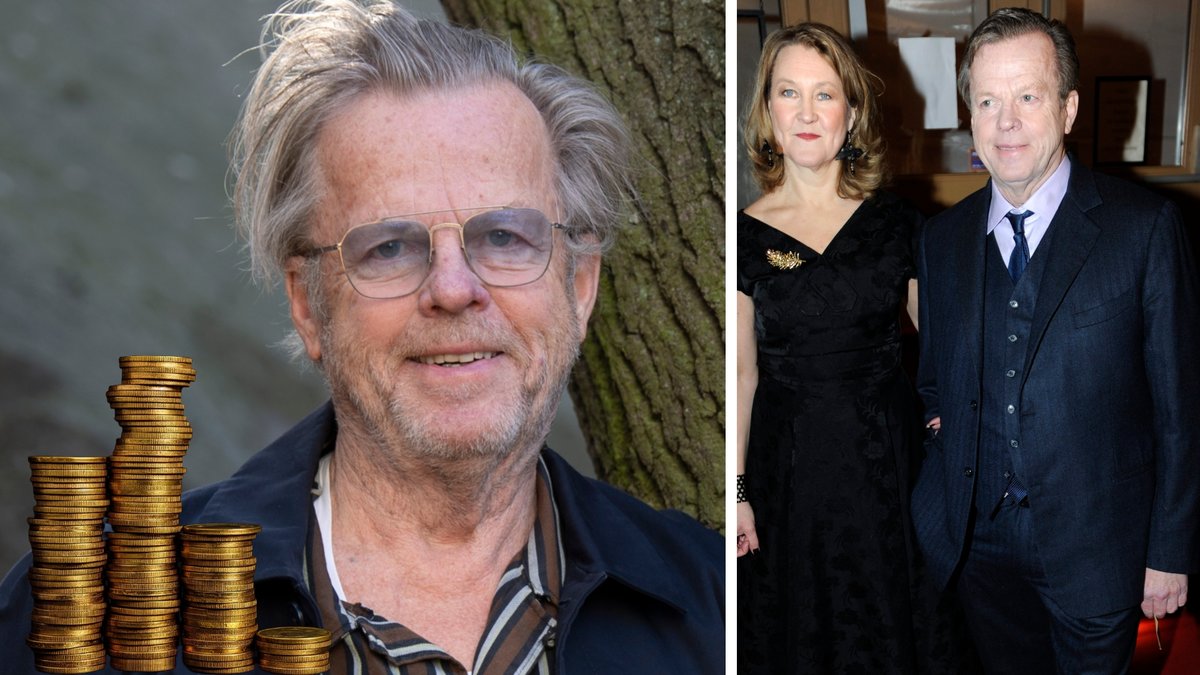 Bild på Krister Henriksson och hans fru Cecilia Nilsson
