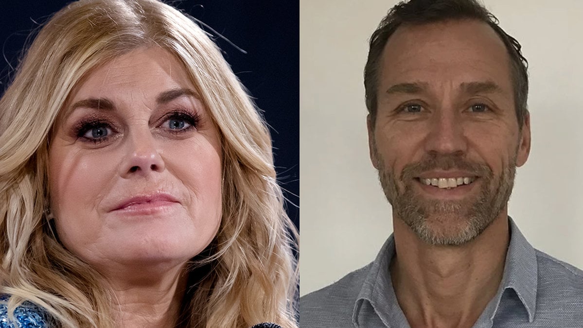 Pernilla Wahlgren och Christian Bauer