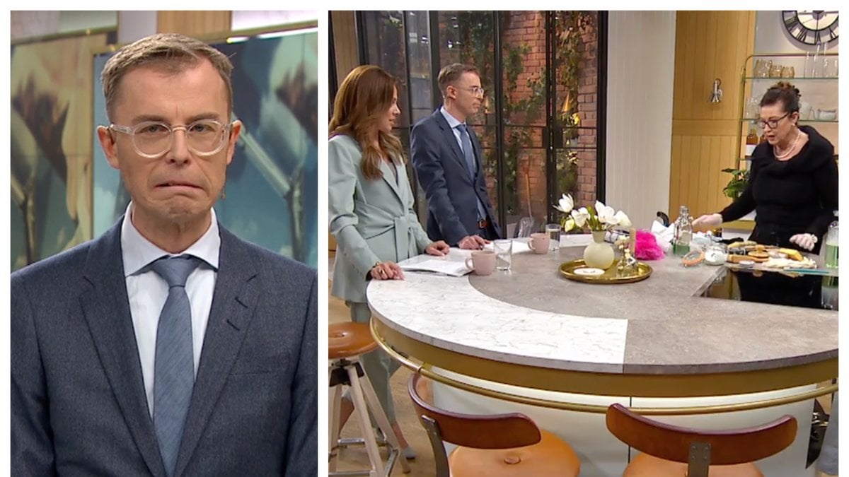Nyhetsmorgon-profilerna blev minst sagt överraskade i direktsändning.