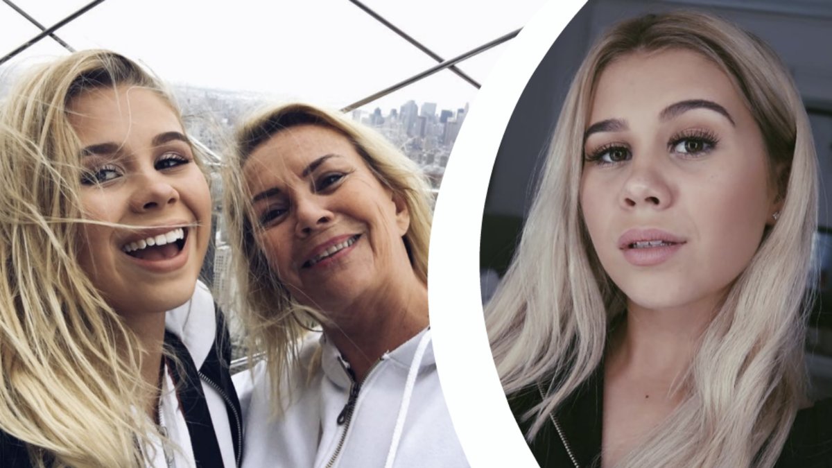 Lisa Ajax och hennes mor.
