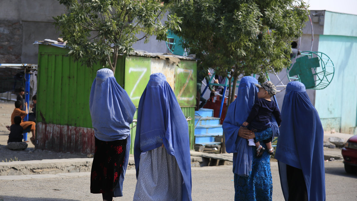 Afghanska kvinnor.