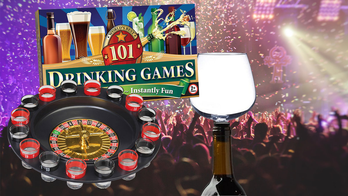 Drinkroulette, festspel och vinglas