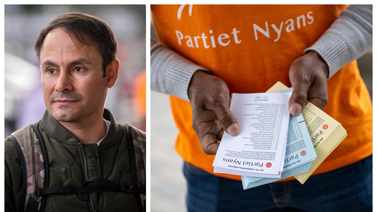Mikail Yüksel är partiledare för Partiet Nyans.