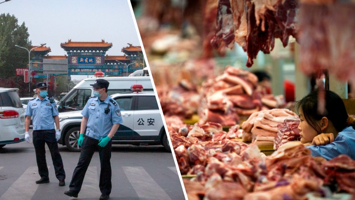 Nytt utbrott av corona bekräftat i Kinas huvudstad Peking.