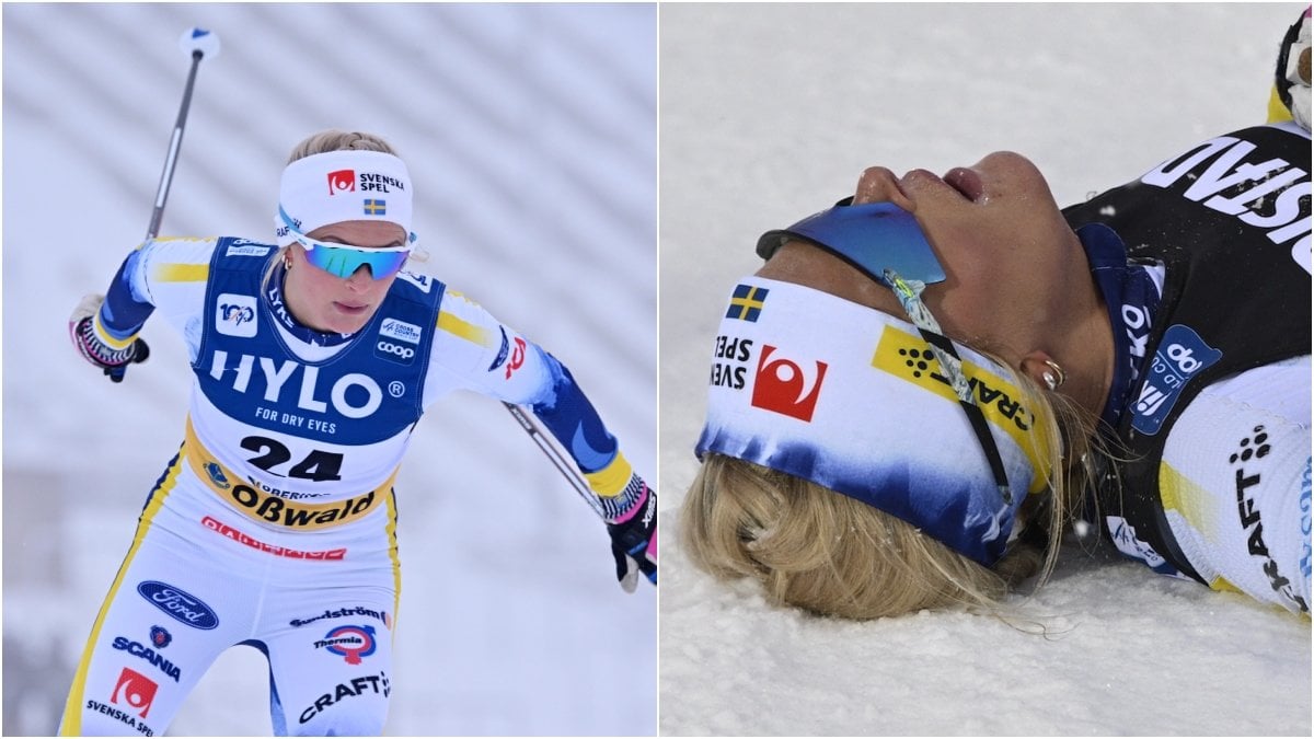 Frida Karlsson vann sin tionde världscupseger i Canmore.