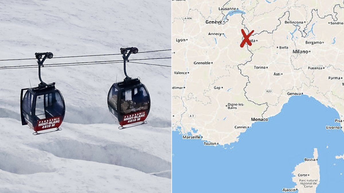 En svensk kvinna har dött i en lavin i Courmayeur.