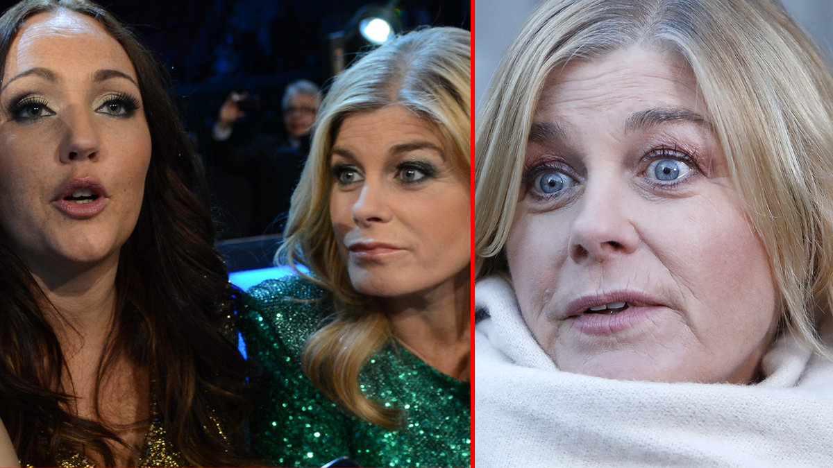 Hanna Hedlund och Pernilla Wahlgren