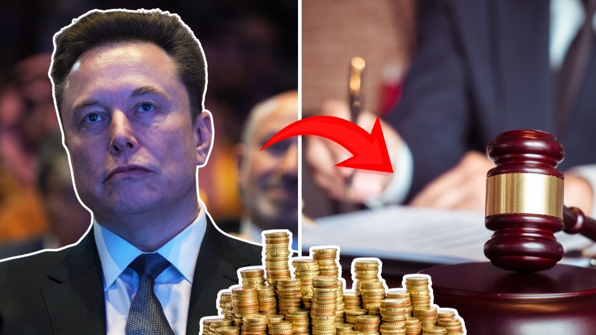Musk, pengar, domstol