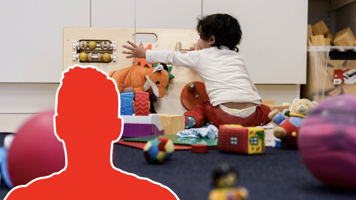 Mannen, som var dömd för både våldtäkt och grov kvinnofridskränkning, fick anställning på förskolan.