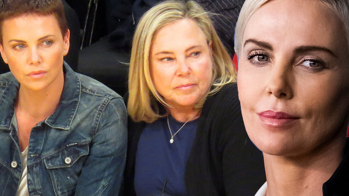 Charlize Theron och mamma Gerda