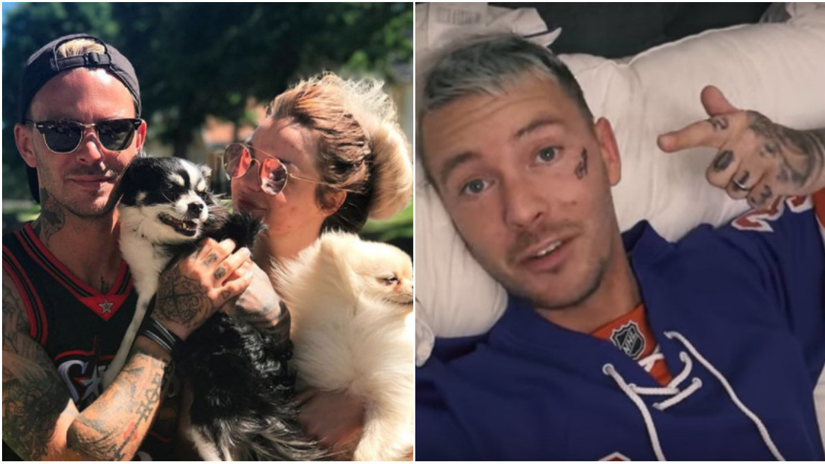 Joakim Lundell har nu tatuerat sitt ansikte.