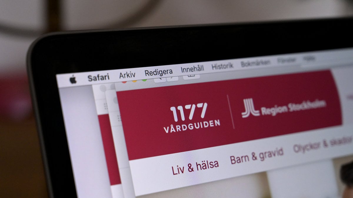 Den som försöker logga in på 1177.se möts av ett felmeddelande.