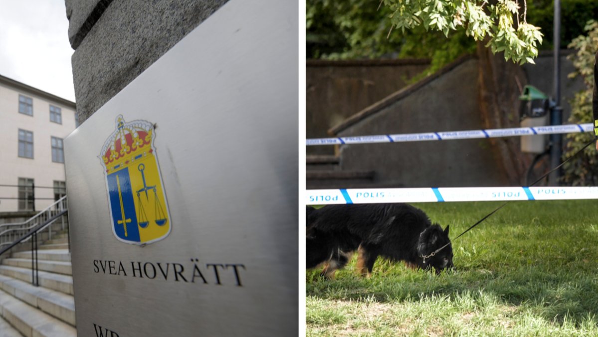 Polisen undersöker området efter mordförsöket på Norr Mälarstranden.