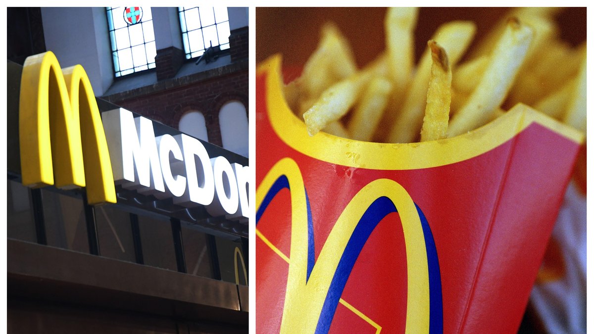 Maten på McDonald's kommer och går. 