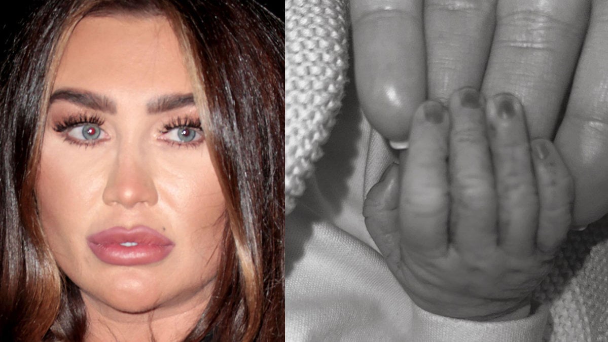 Lauren Goodger och dottern Lorena