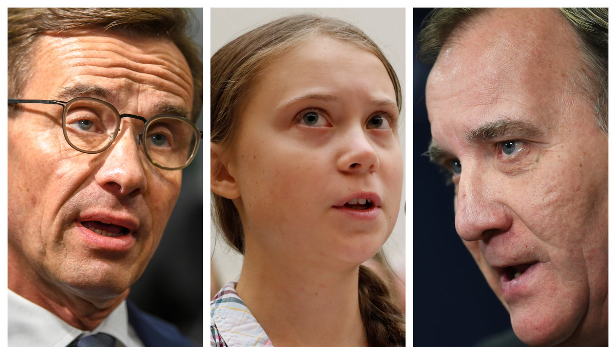 Greta Thunberg var inte nöjd efter att ha sett partiledardebatten.