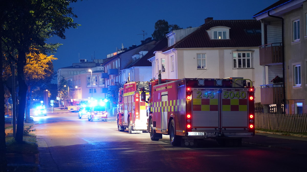 En man har dött efter en explosion i Värnamo.