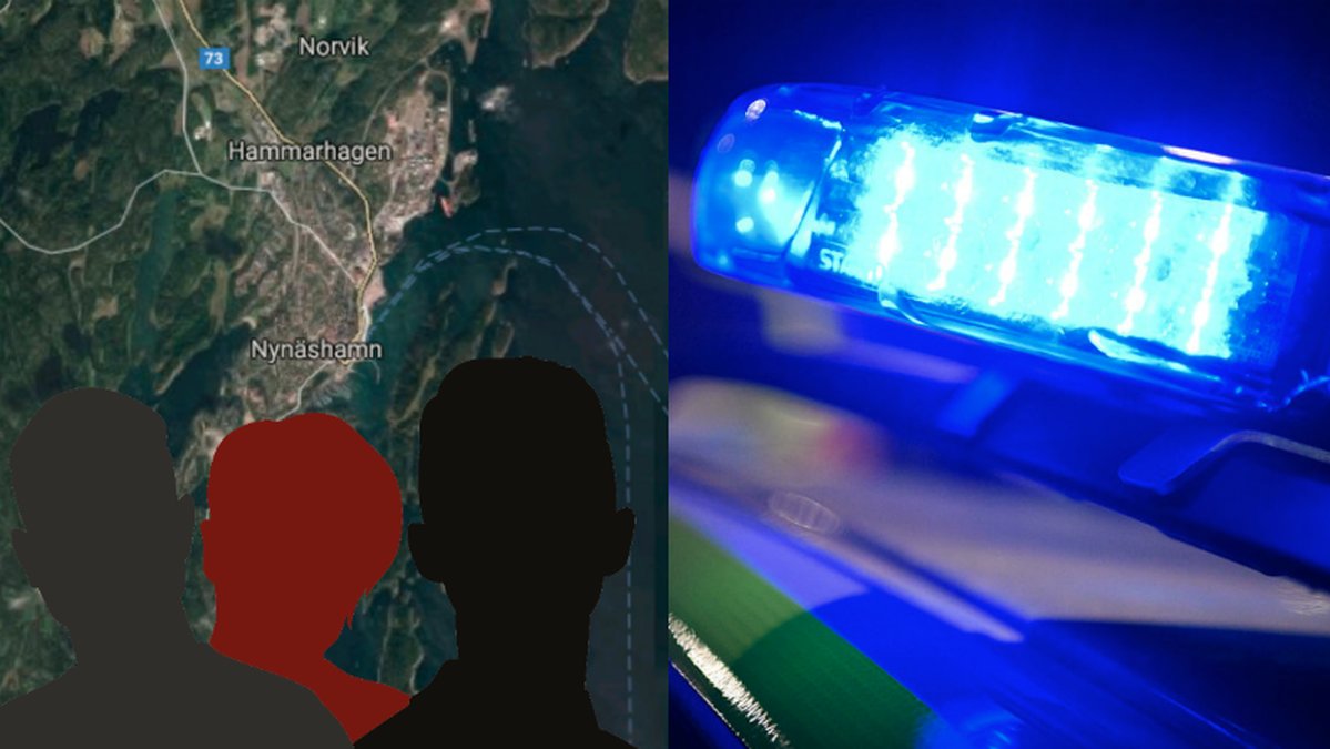 Olaga hot i Nynäshamn.