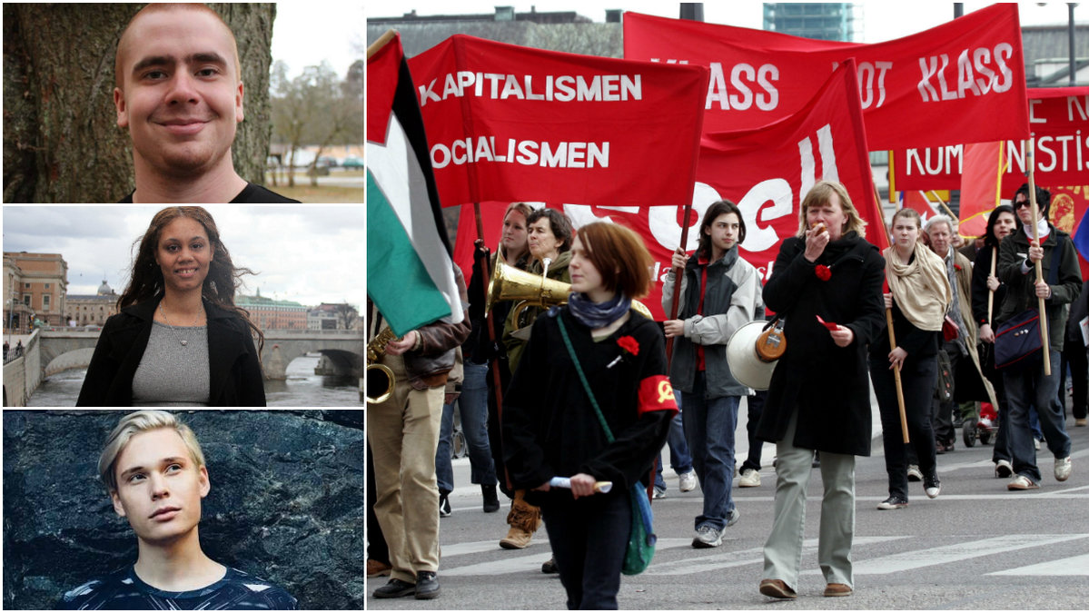 Kommunistiska Partiet demonstrerar