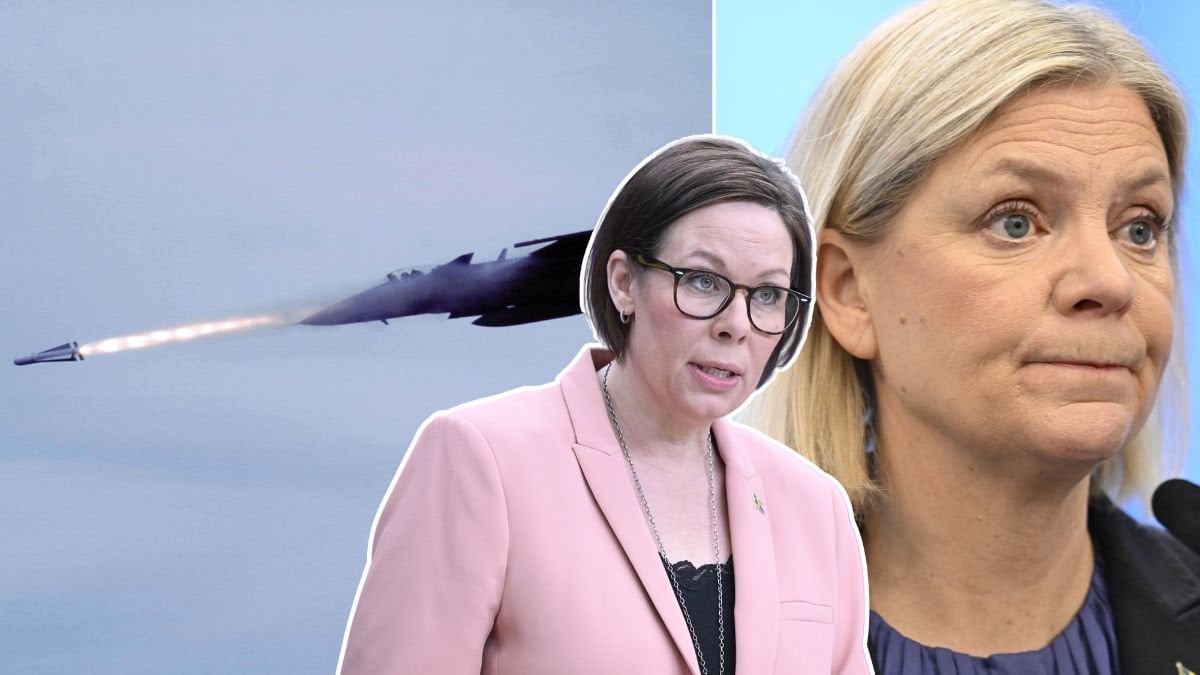 Regeringen rasar mot S om kärnvapen.