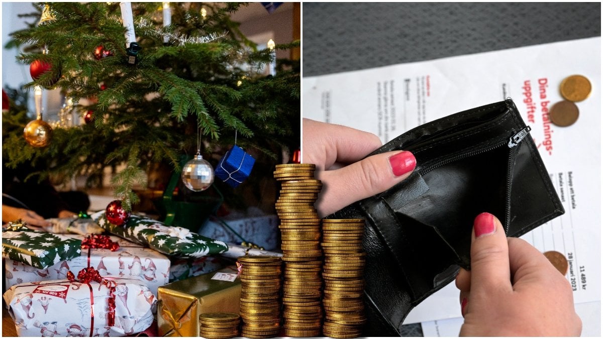 Julnotan för de svenska hushållen väntas landa på tusenlappar – bara för julklappar.