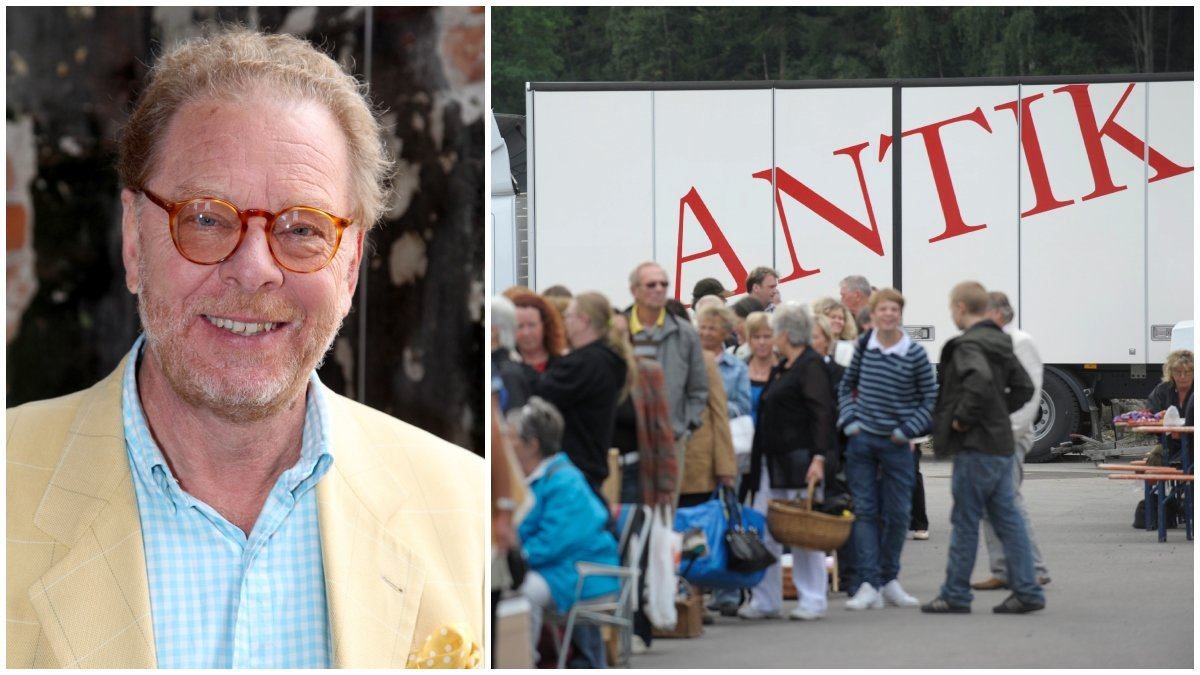Claes Moser lämnar Antikrundan i SVT.