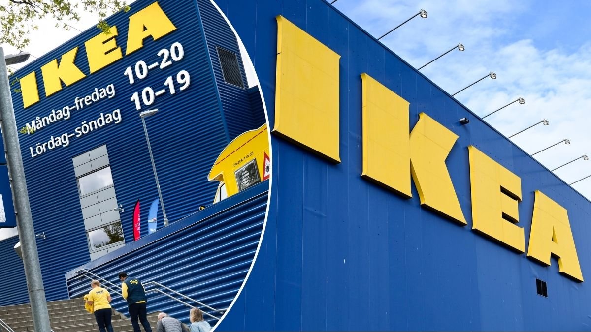 Bilder på Ikeas varuhus.