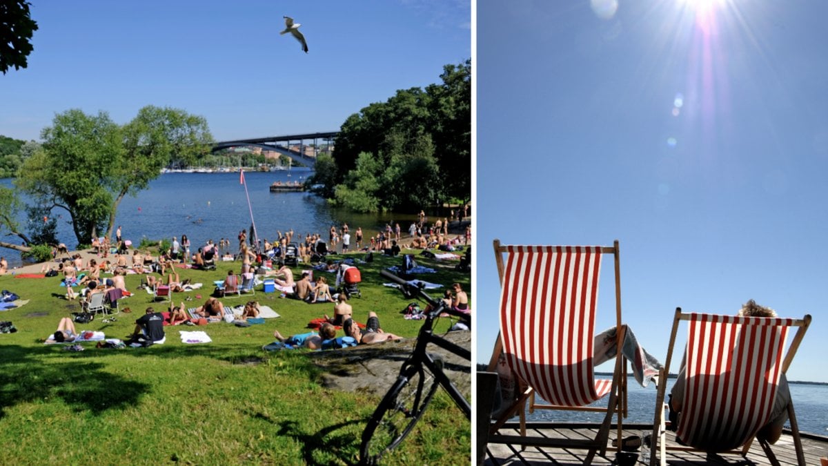 Det här är långtidsprognosen för vädret i sommar.