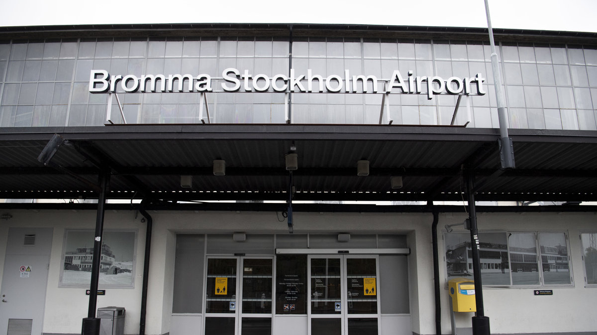 Bromma flygplats kan komma att stängas. 