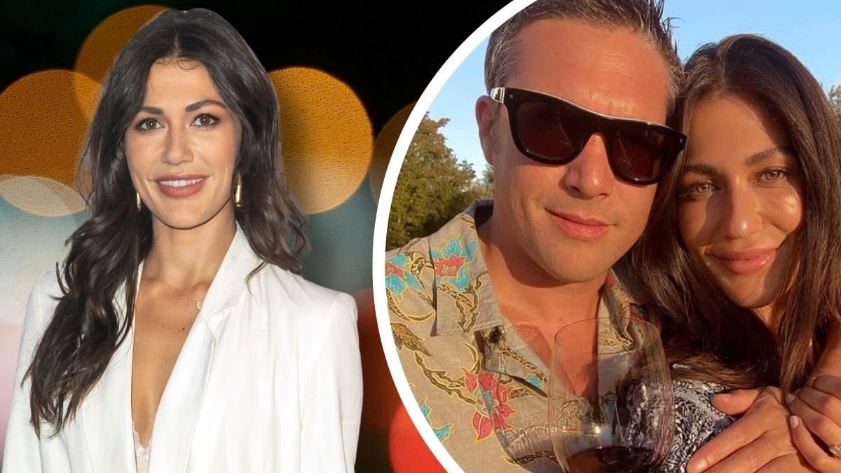 Sara Montazami och Sara Montazami tillsammans med maken Diego